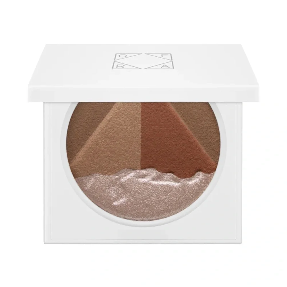 Ofra Egyptian Clay Bronzer 3D Pyramid New Full Size Beige Tan OS
